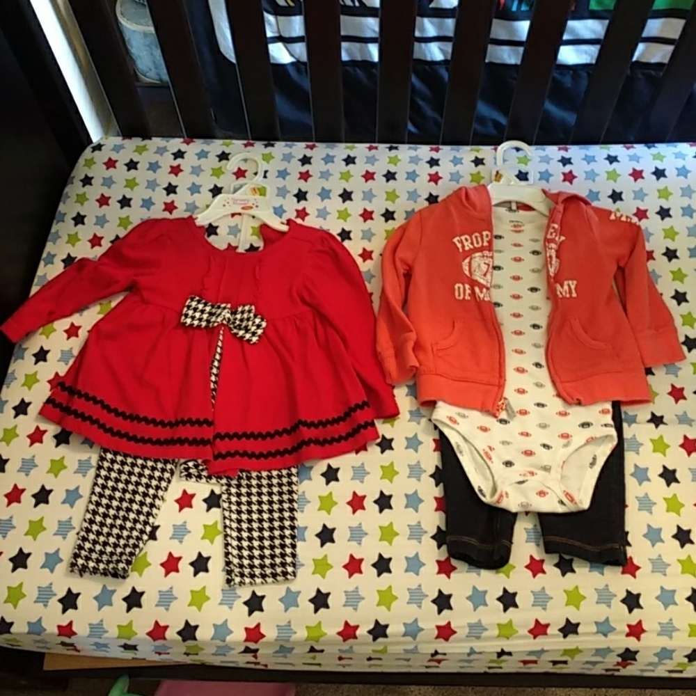 Like new Baby Girl pants outfits
